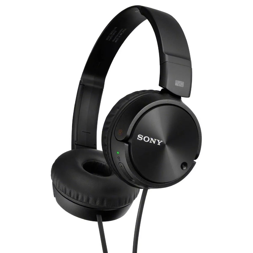Sony Noise Canceling On-Ear Wired Headphones (MDRZX110NC)